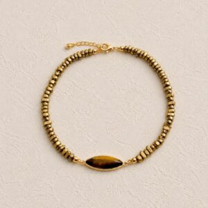Colar Hematita Olho de Tigre
